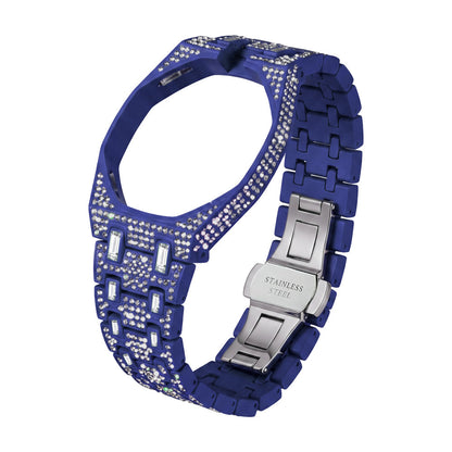 Royal&Vicky Strap Exclusive Bioceramic Case & Bioceramic Strap Full Diamond