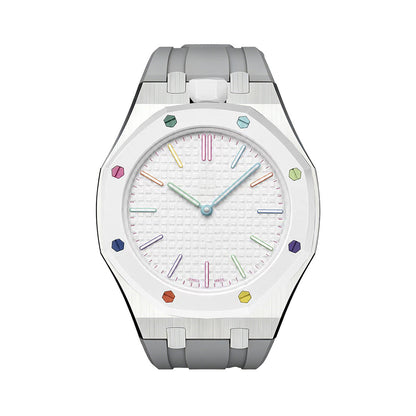 Royal&Vicky Strap Exclusive Steel Case & Silicone strap
