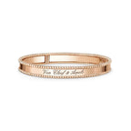 [Royal&Vicky]SIGNATURE DUAL-BEADED BANGLE