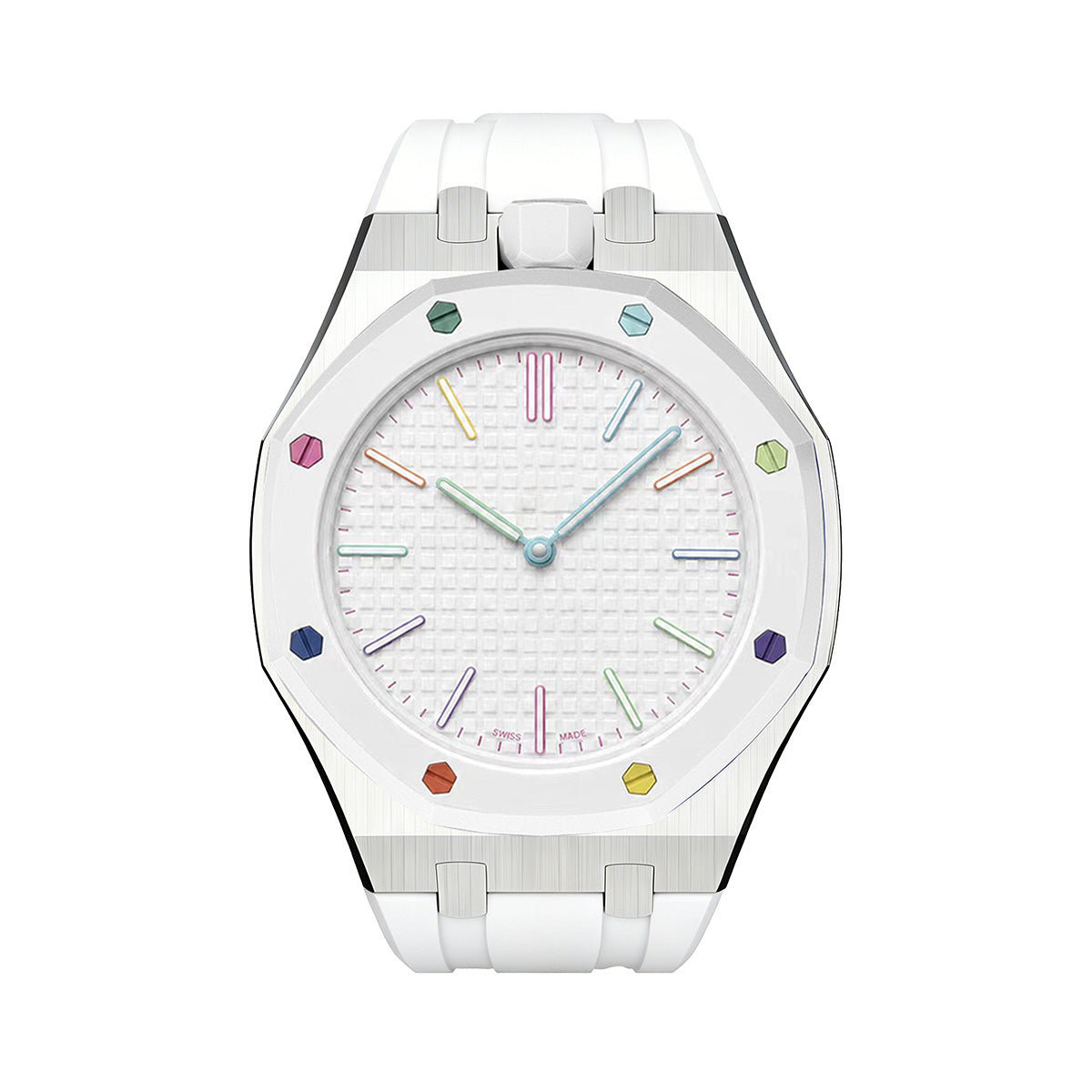 Royal&Vicky Strap Exclusive Steel Case & Silicone strap