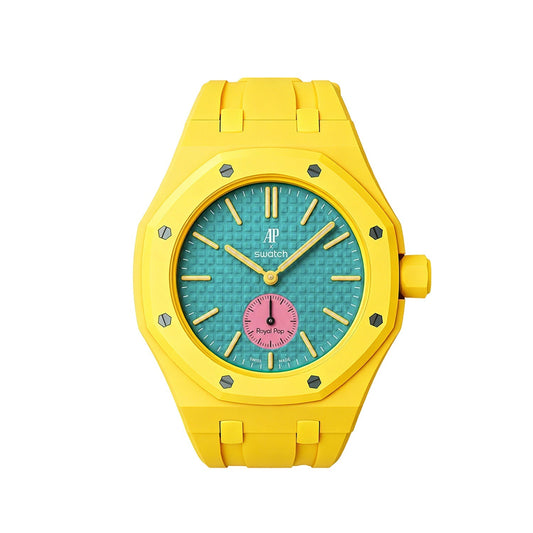 Oak Pop Exklusives gelbes Silikonarmband