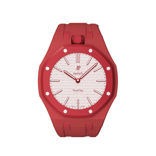 Oak Pop Exklusives rotes Silikonarmband