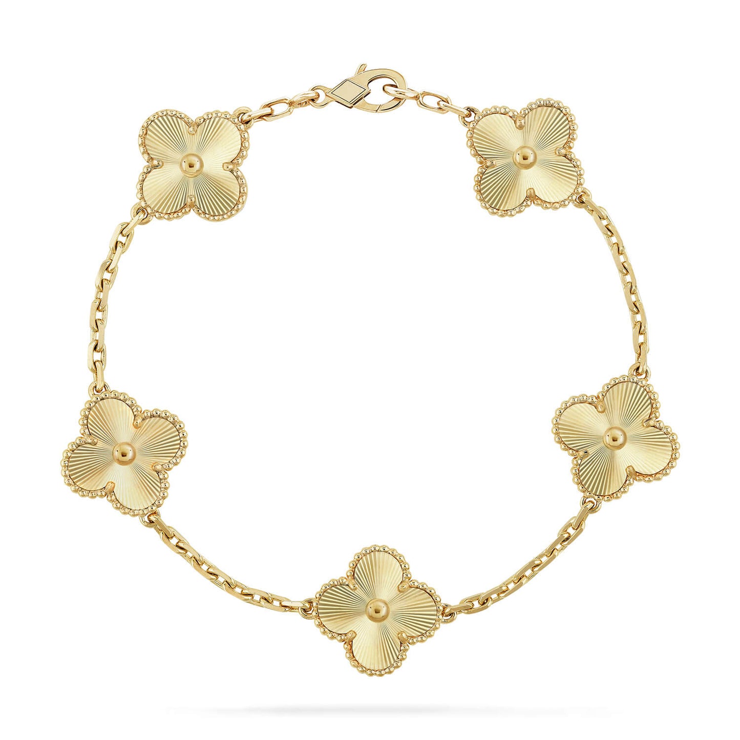 [Royal Jewellery]CLOVER 5 FLOWERS LASER BRACELET