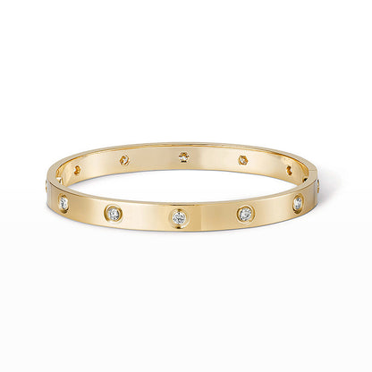 [ ROYAL]LOVE BRACELET 6.1MM 10 DIAMONDS