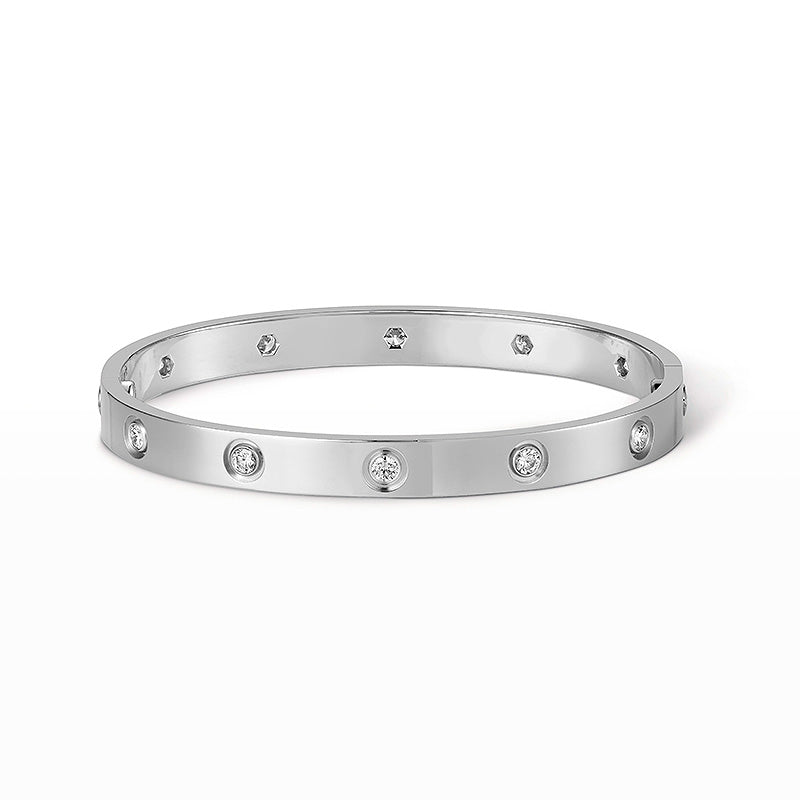 [ ROYAL]LOVE BRACELET 6.1MM 10 DIAMONDS