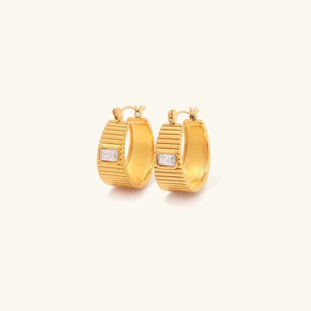 [Royal&Vicky]Carole Gold Creolen