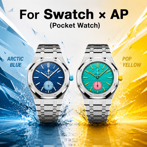 Royal Oak Pop Exklusives Stahlgehäuse & Armband Uhrband mit vollständiger Einfassung