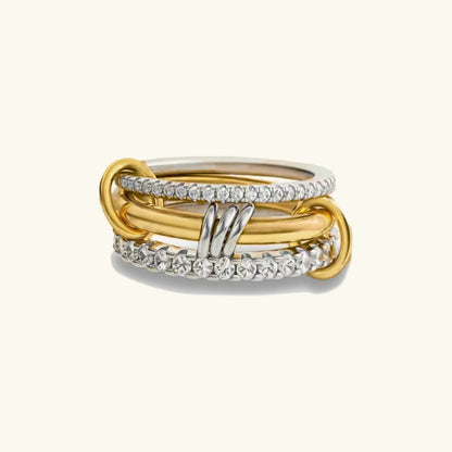 [Royal&Vicky]Cosette Diamant-Stapelring