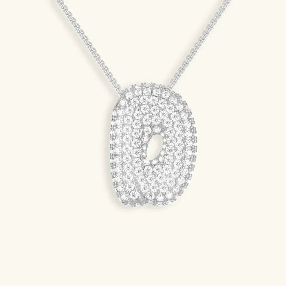 [Royal&Vicky] Bubble-Initialen-Diamantkette