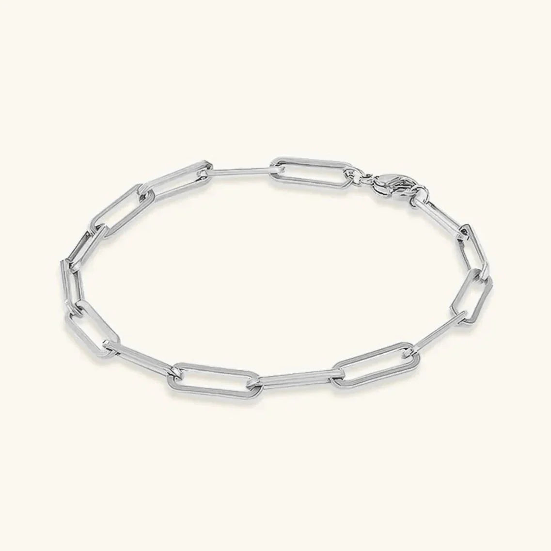 [Royal&Vicky]Eloise Gold Paperclip Bracelet