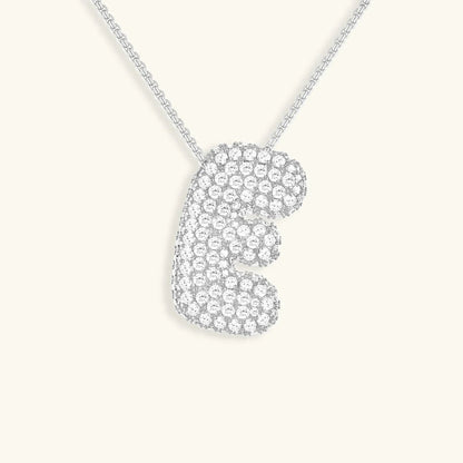 [Royal&Vicky] Bubble-Initialen-Diamantkette