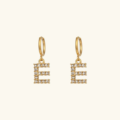 [Royal&Vicky] Wilhemina Initial Ohrringe