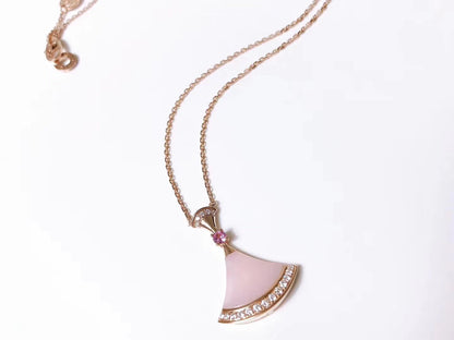 [ROYAL]DREAM NECKLACE PINK MOP DIAMOND