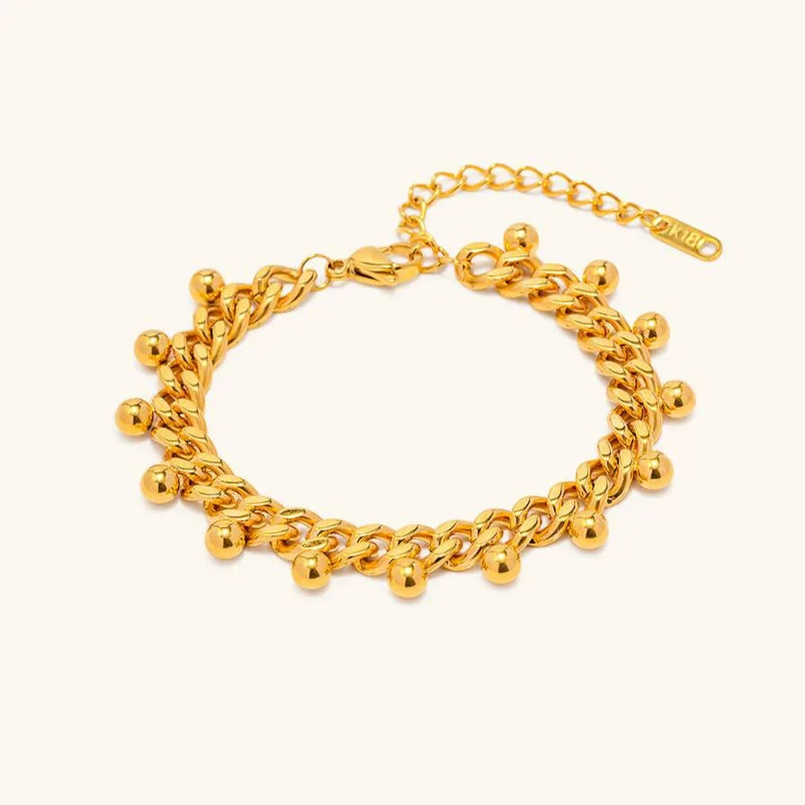 [Royal&Vicky]Felicity Goldkettenarmband