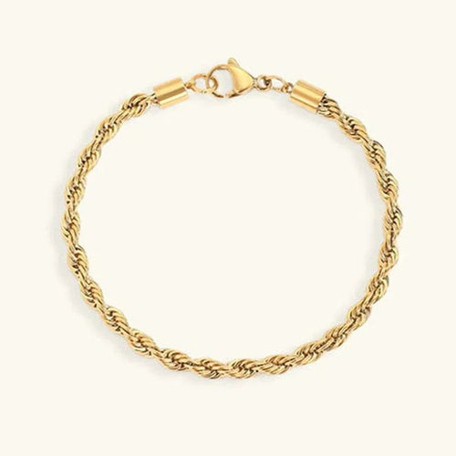 [Royal&Vicky]Gigi Rope Chain Goldarmband