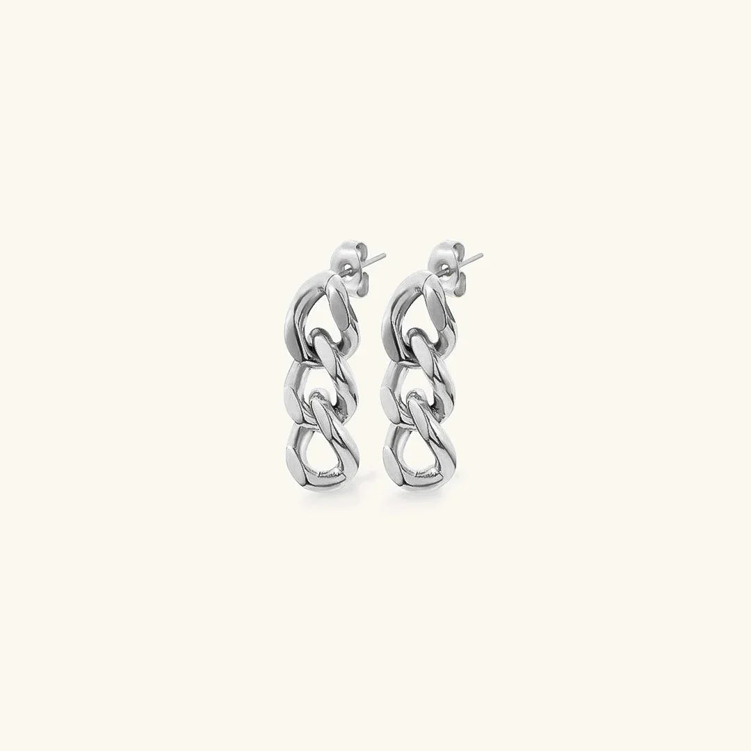 [Royal&Vicky]Giselle Goldkettchen-Ohrring