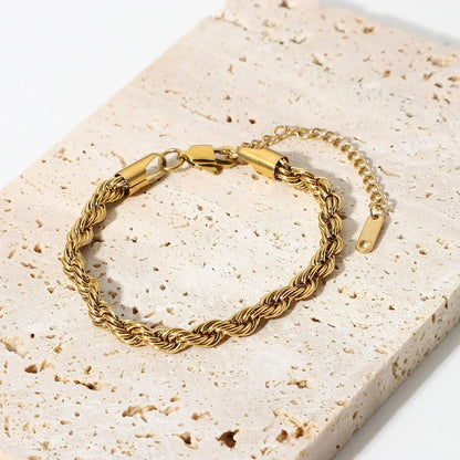 [Royal&Vicky]Clara Seilkette Goldarmband