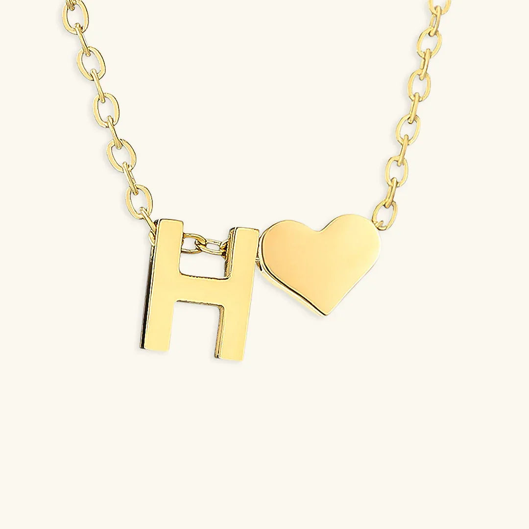 [Royal&Vicky]Ria-Anfangsbuchstaben-Goldkette