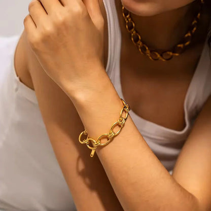 [Royal&Vicky]Betty Goldarmband