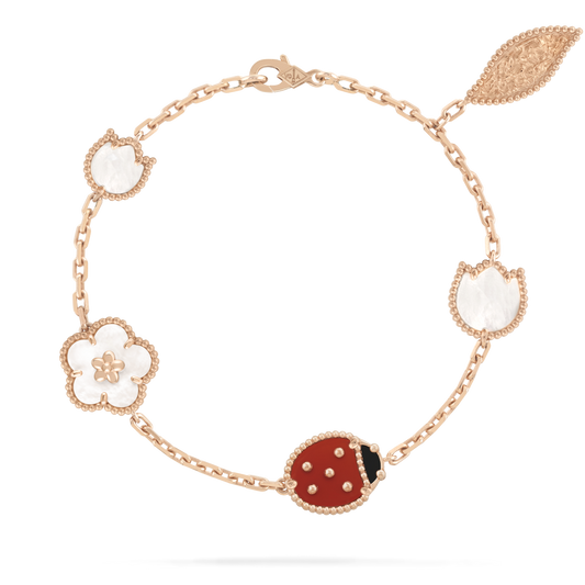 [Royal Jewellery]LUCKY SPRING 5 MOTIF BRACELET