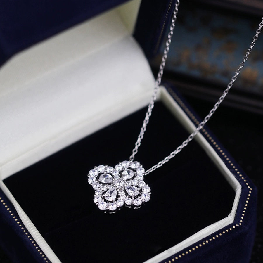 [ROYAL]LOOP NECKLACE FULL MOTIF DIAMOND COMBINATION