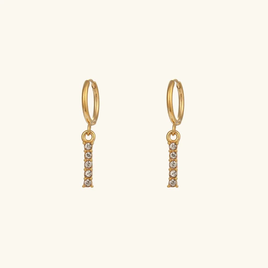 [Royal&Vicky] Wilhemina Initial Ohrringe