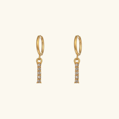 [Royal&Vicky] Wilhemina Initial Ohrringe