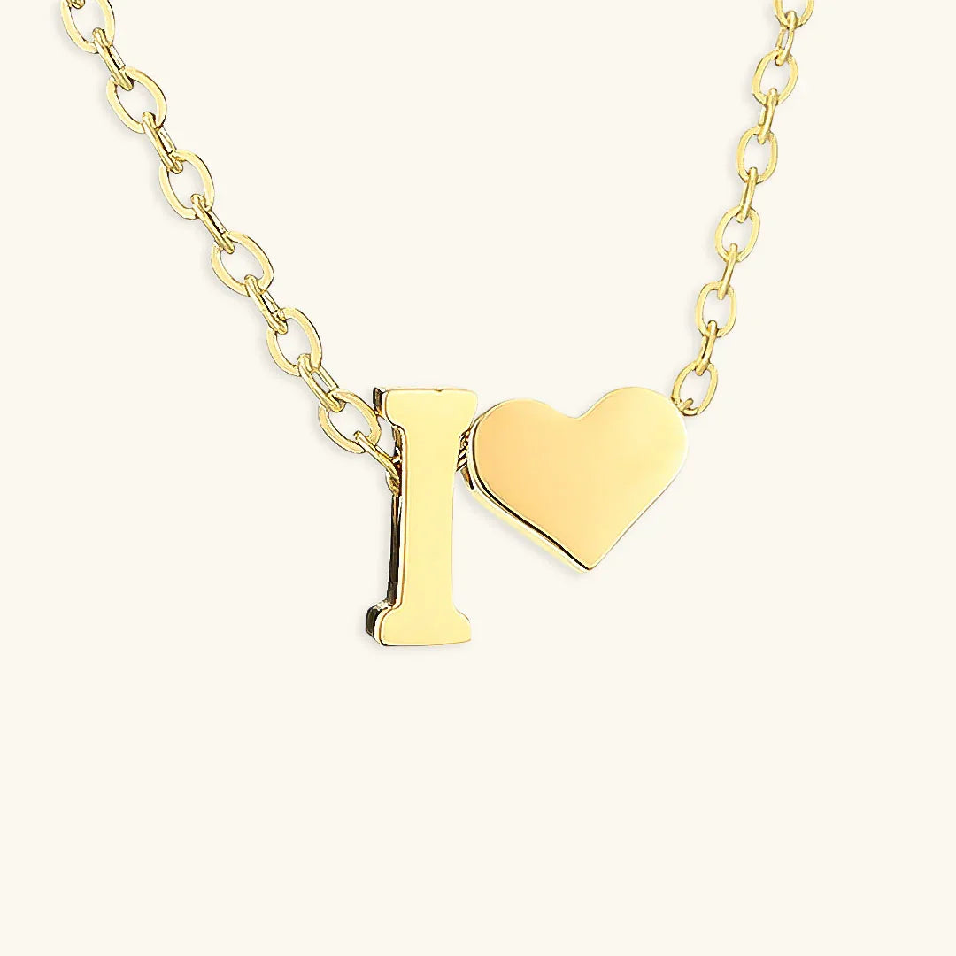 [Royal&Vicky]Ria-Anfangsbuchstaben-Goldkette