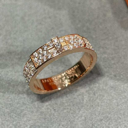 [ROYAL]KELLY PINK GOLD DIAMOND RING