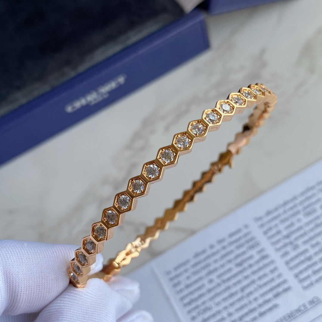 [ROYAL]BEE LOVE GOLD BRACELET FULL DIAMOND