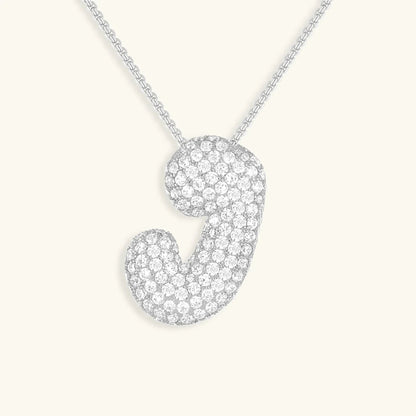 [Royal&Vicky] Bubble-Initialen-Diamantkette