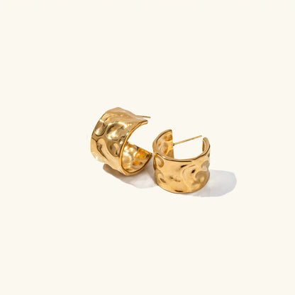 [Royal&Vicky]Jane Gold Ohrringe