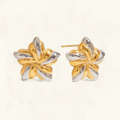 [Royal&Vicky]Thymes Gold Star Ohrringe