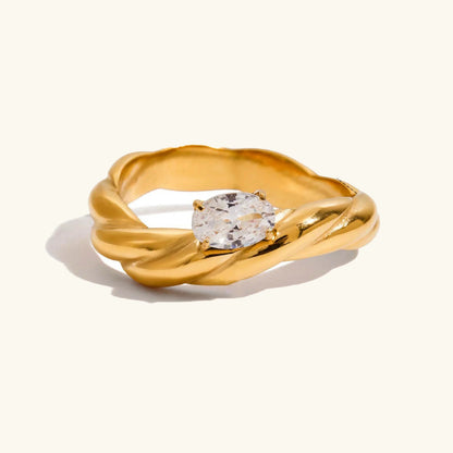 [Royal&Vicky]Noemi kuratierte Ringstapel-Kollektion