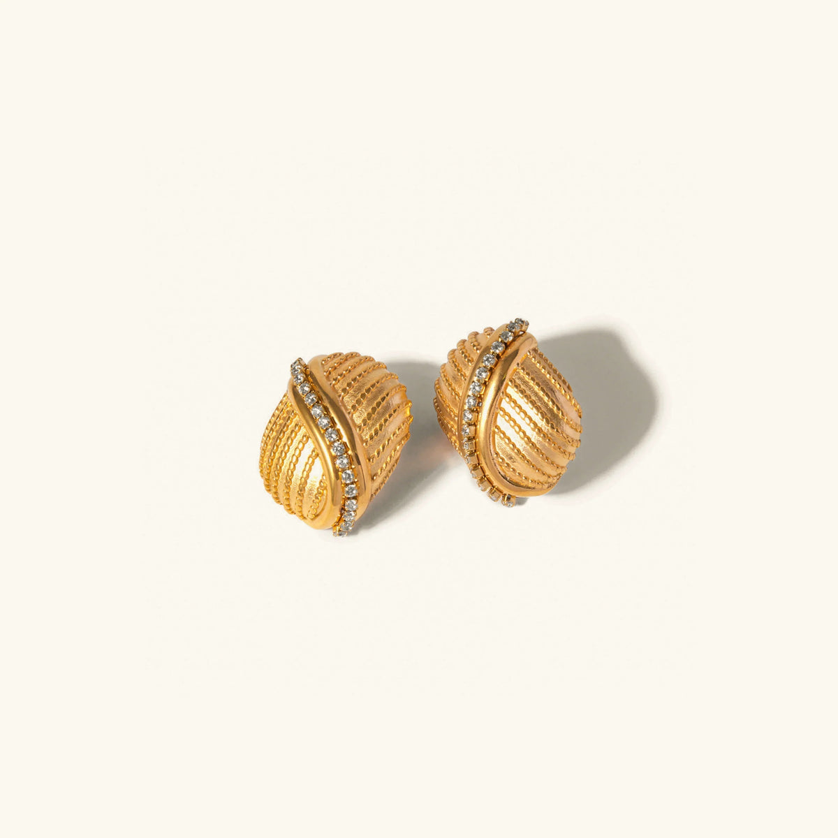 [Royal&Vicky]Odine Goldohrringe