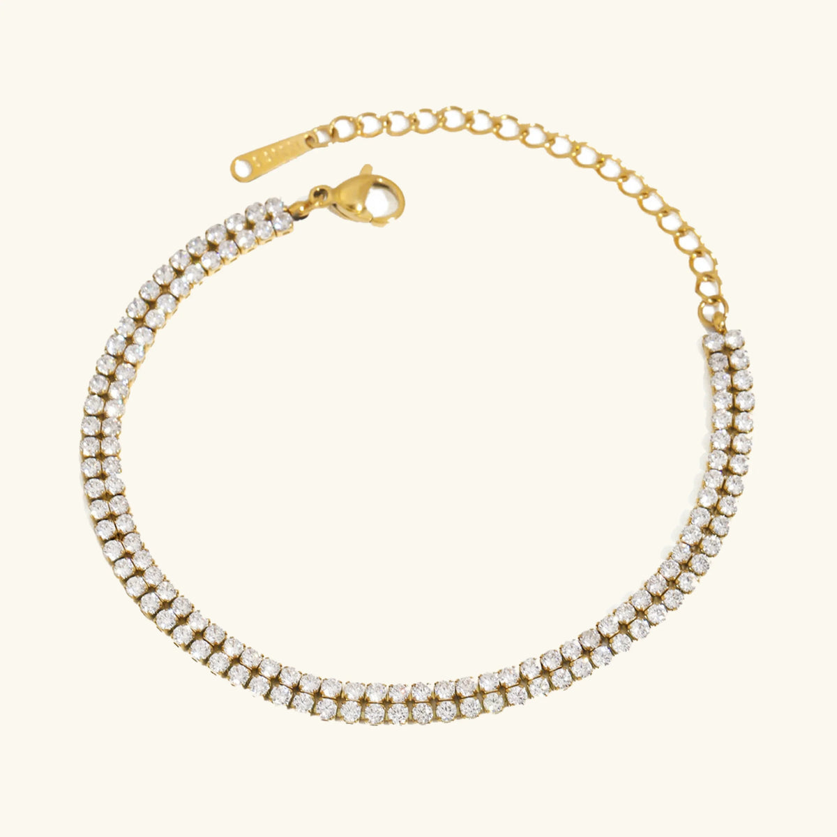 [Royal&Vicky]Celene mehrreihiges Tennisarmband