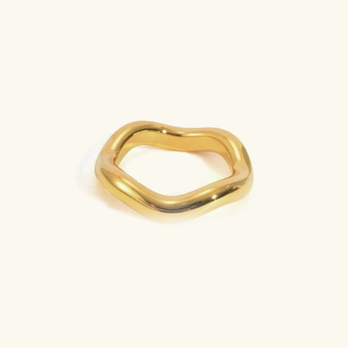 [Royal&Vicky] Lunaria Goldwellenring