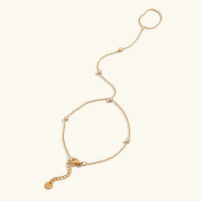 [Royal&Vicky]クレシダ ダイヤモンド ハンドチェーン