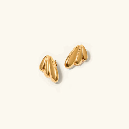[Royal&Vicky]Safran-Goldohrringe