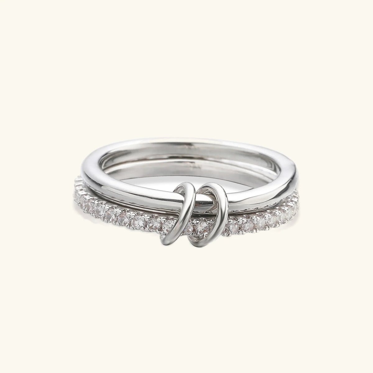 [Royal&Vicky]Adela Stacked Diamond Ring