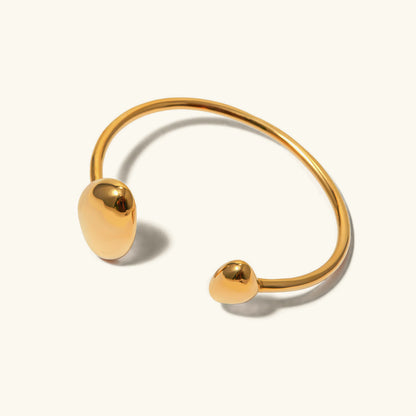 [Royal&Vicky]Mallory Minimalistisches Gold-Armband