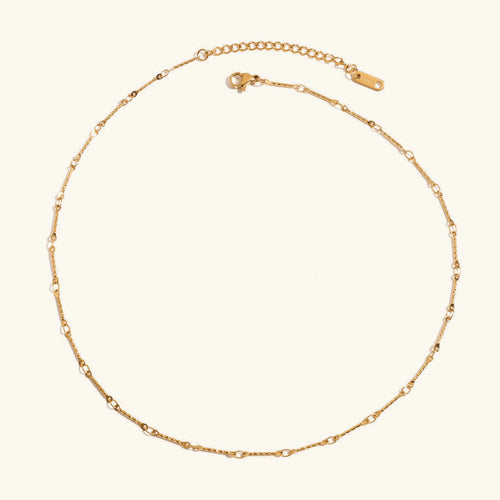 [Royal&Vicky]Amy Gliederketten-Halskette in Gold