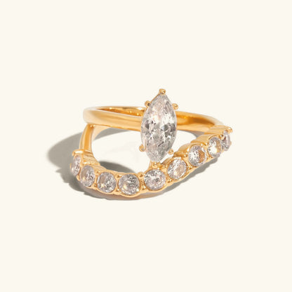 [Royal&Vicky]Calina Marquise-Diamantring