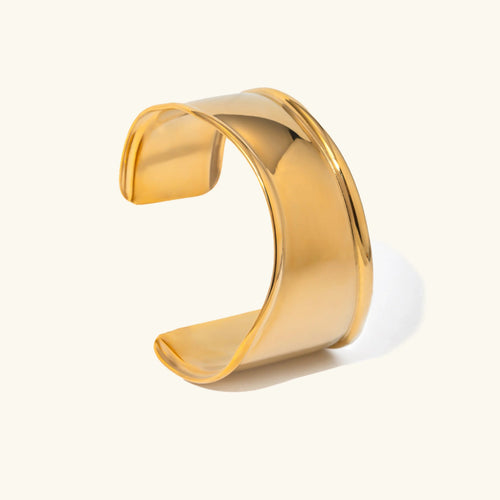 [Royal&Vicky]Nellie Smooth Gold Cuff