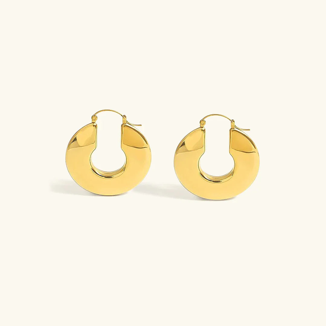 [Royal&Vicky]ケイリー チャンキーフープピアス