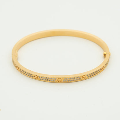 [Royal]LOVE BRACELET 3.65MM DIAMOND-PAVED