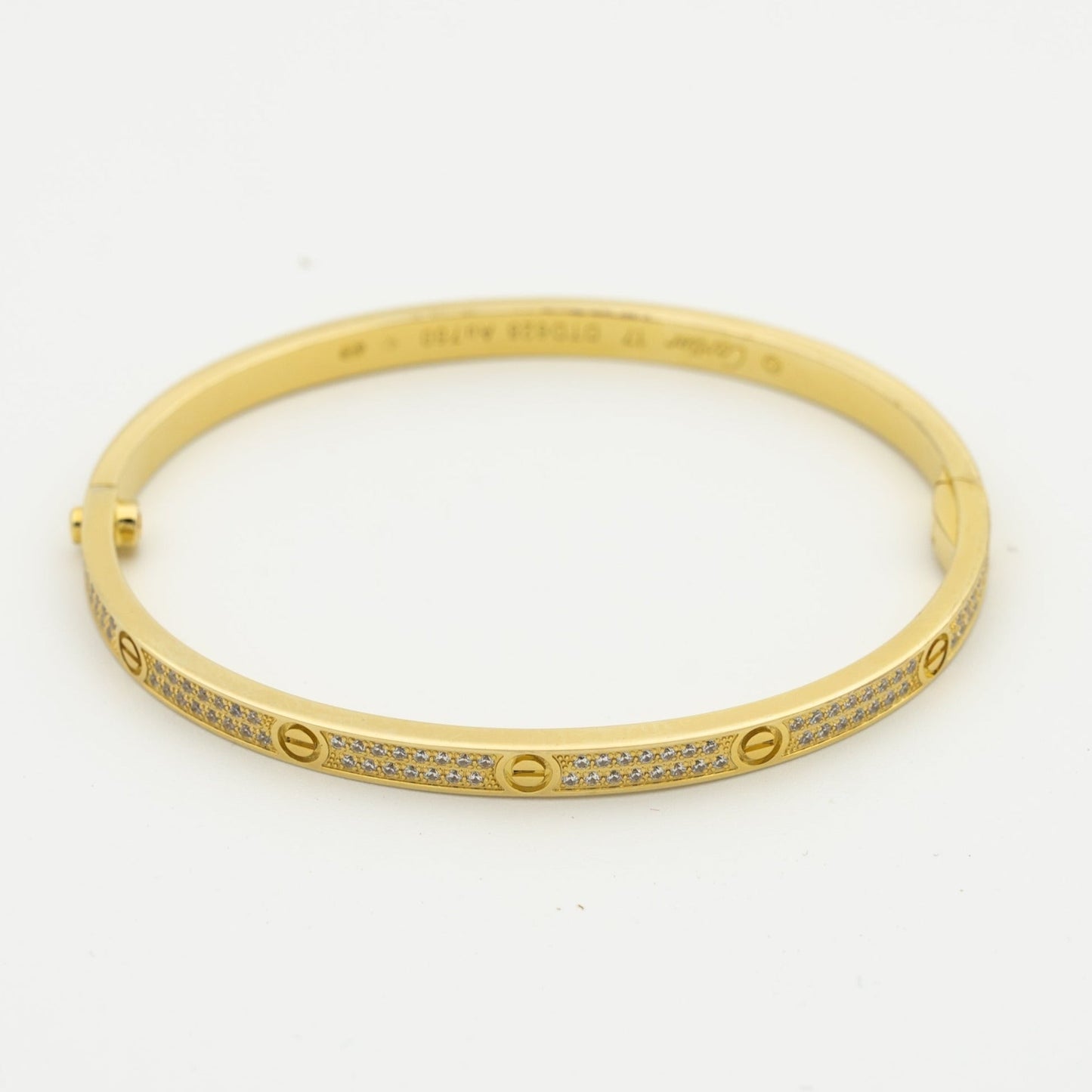 [Royal]LOVE BRACELET 3.65MM DIAMOND-PAVED