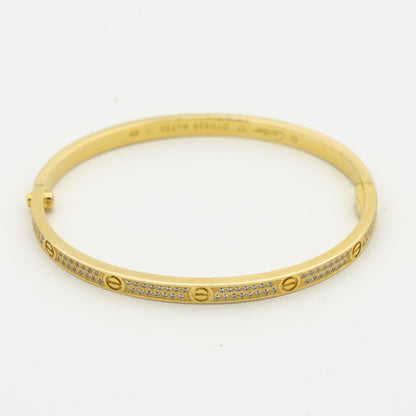 [Royal]LOVE BRACELET 3.65MM DIAMOND-PAVED