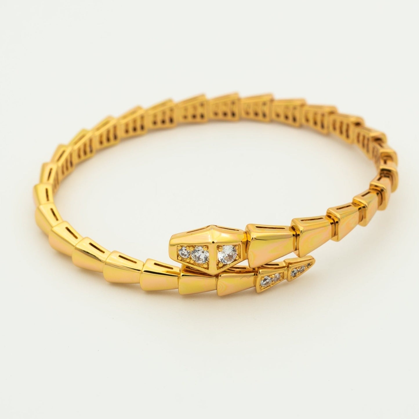 [ROYAL]SERPENTI BRACELET DIAMONDS PINK GOLD