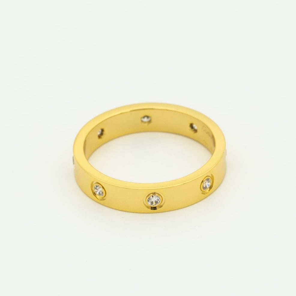 [ROYAL]LOVE RING 3.6MM 6 DIAMONDS